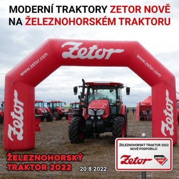 Moreau Agri Vysočina je novým partnerem Železnohorského traktoru
