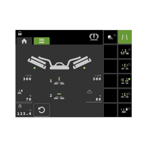 KRONE PreSelect DS 50 na KRONE EasyCut B 1000.